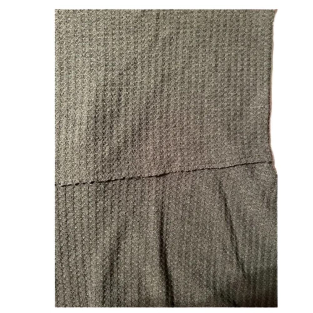Merokeety Gray Thermal And  Lace Long Sleeve Tunic Top Size Large - Picture 7 of 9